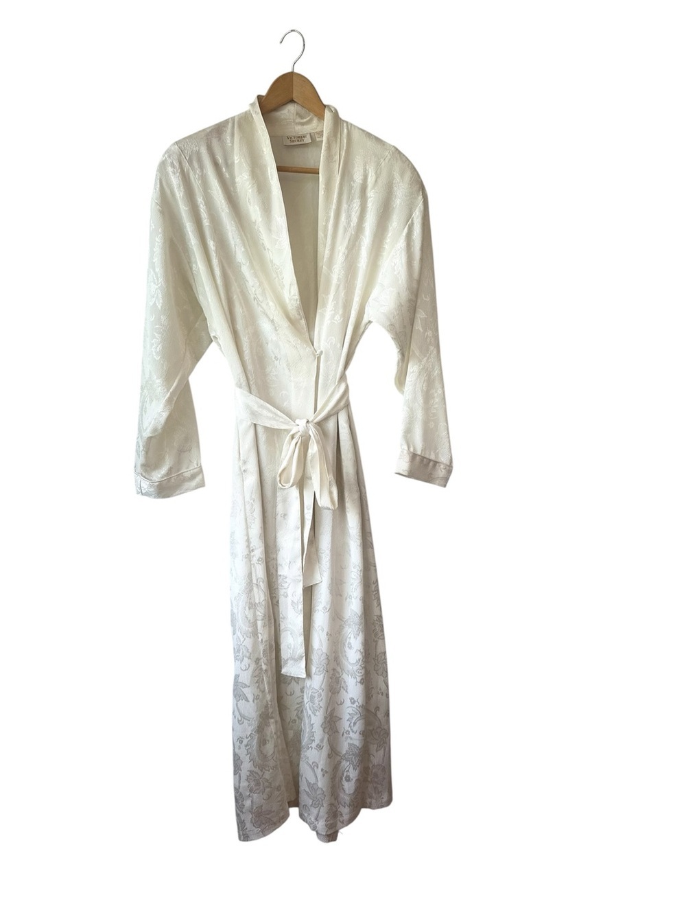 Victoria's Secret Vintage Long Ivory Robe (Small)